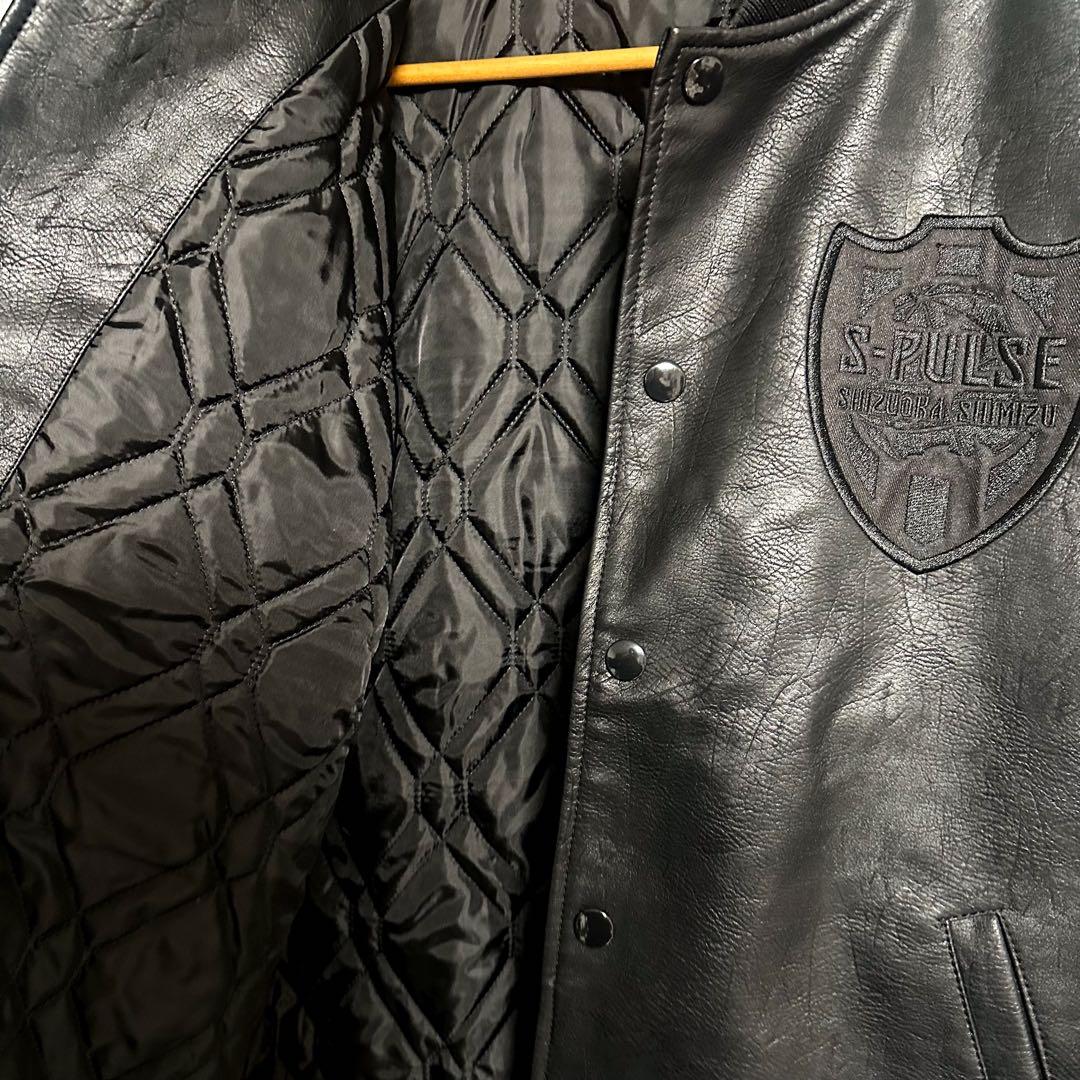 清水エスパルス フェイクレザージャケット XLサイズ