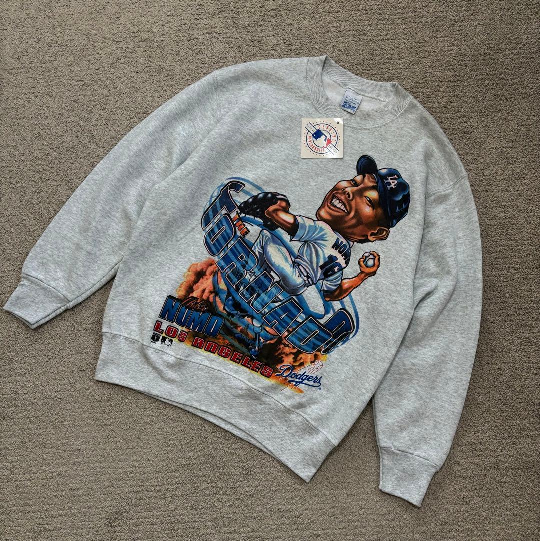 新品　USA製 ドジャース 野茂英雄 MLB SALEM スウェット トレーナー