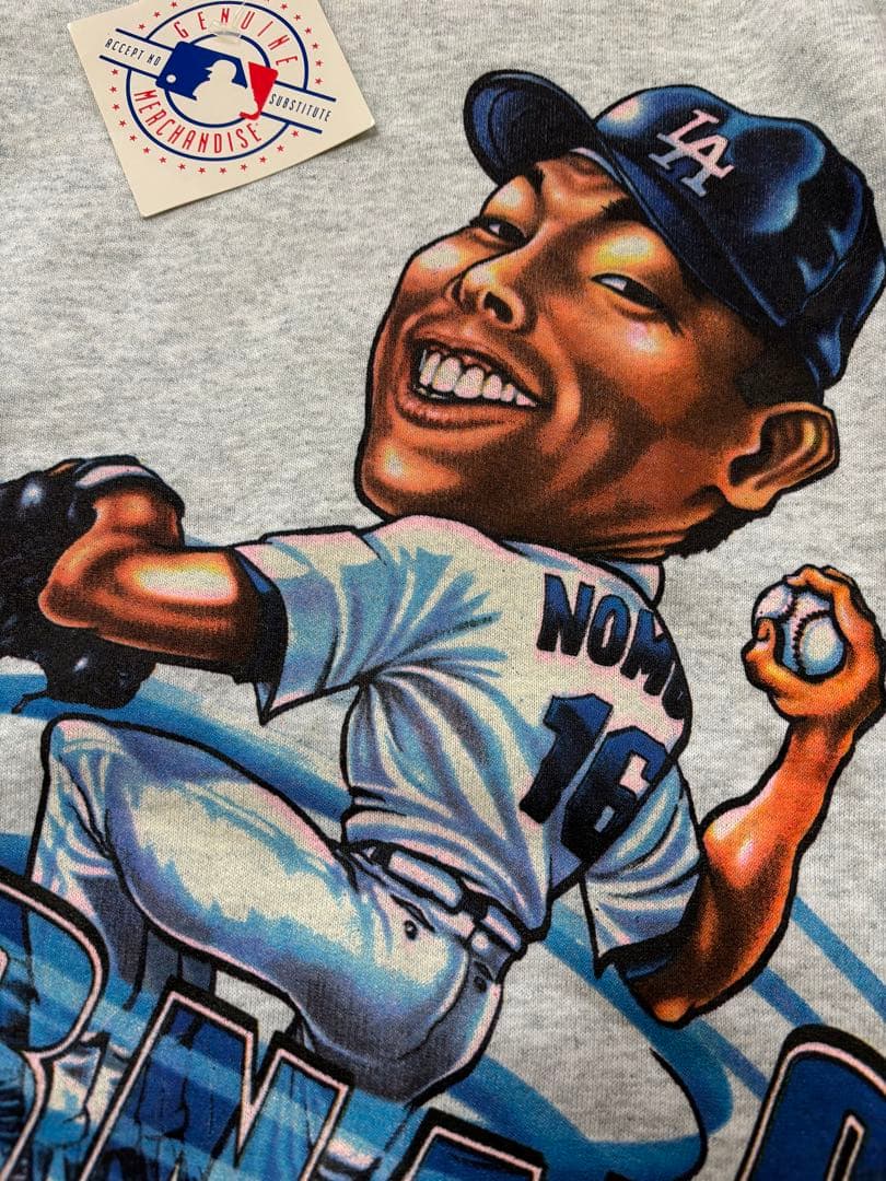 新品　USA製 ドジャース 野茂英雄 MLB SALEM スウェット トレーナー