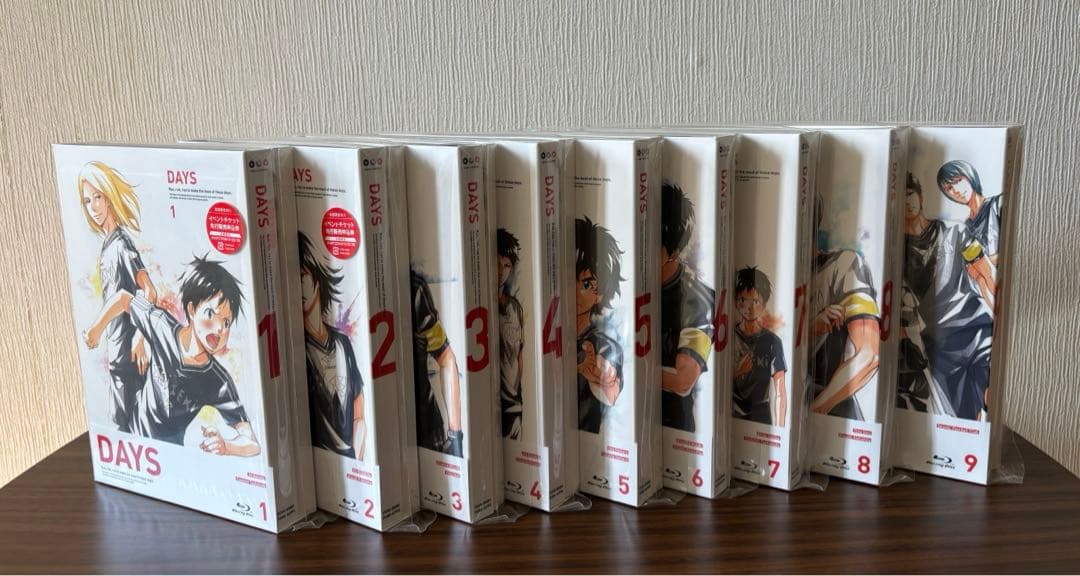 【限定値下げ】アニメ DAYS 初回限定版 Blu-ray 全巻セット 特典付き