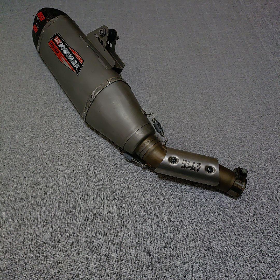 ペ*シ様 テネレ700 ヨシムラ Slip-on RS-12 サイクロン 政府認