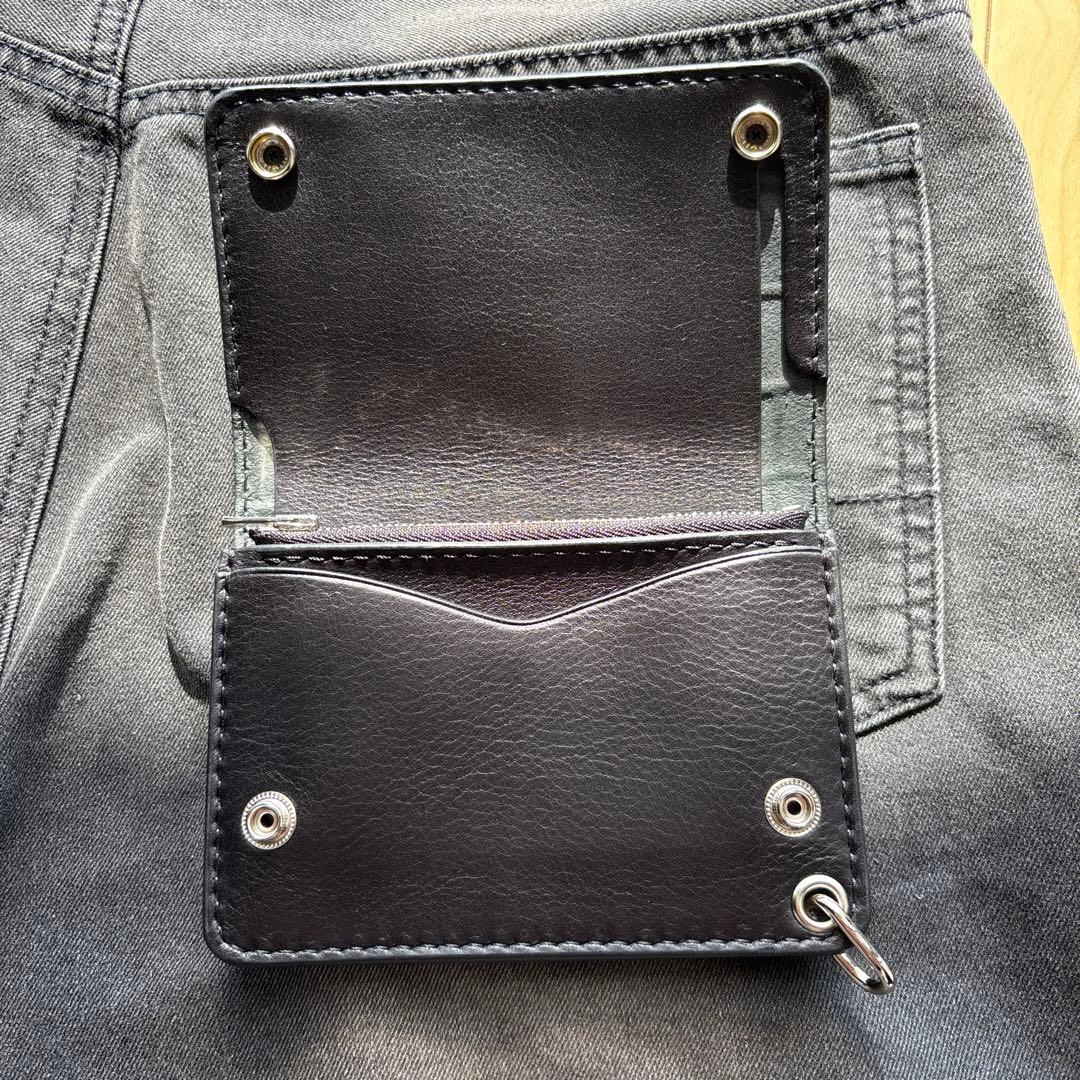 トラッカーウォレット　ショート　コンチョ　パンダ　フォロー割適用