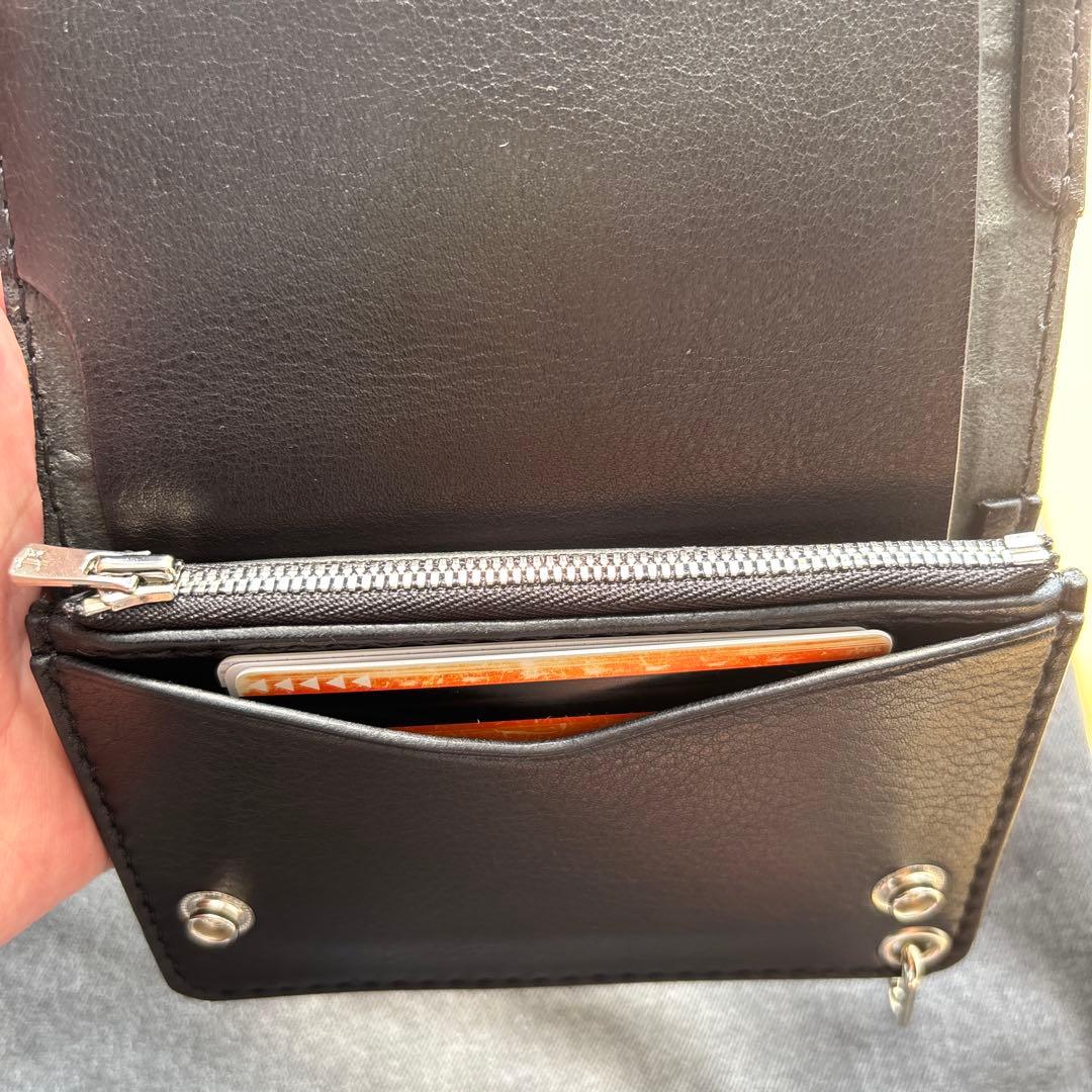 トラッカーウォレット　ショート　コンチョ　パンダ　フォロー割適用