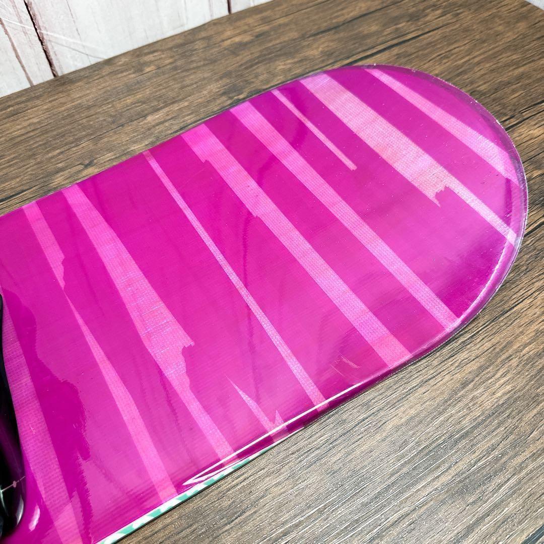 K2 スノーボード 142cm レディース 2点セット 初心者 ピンク