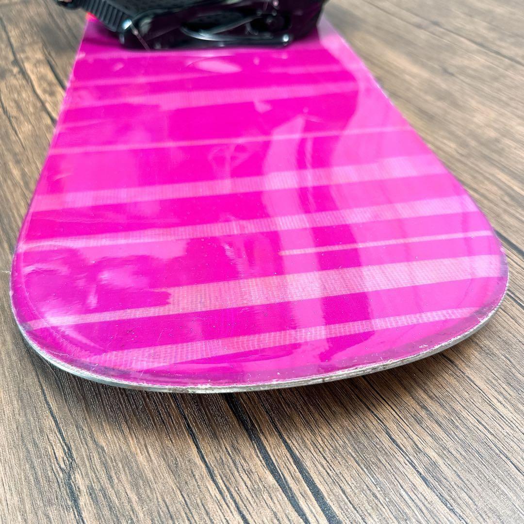 K2 スノーボード 142cm レディース 2点セット 初心者 ピンク