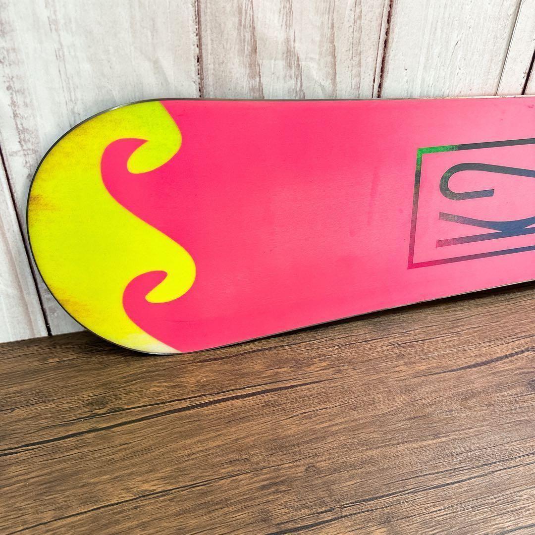 K2 スノーボード 142cm レディース 2点セット 初心者 ピンク