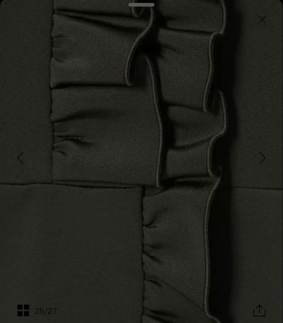 新品タグ付　UNITED ARROWS LIGHT SPONGY フリル コート