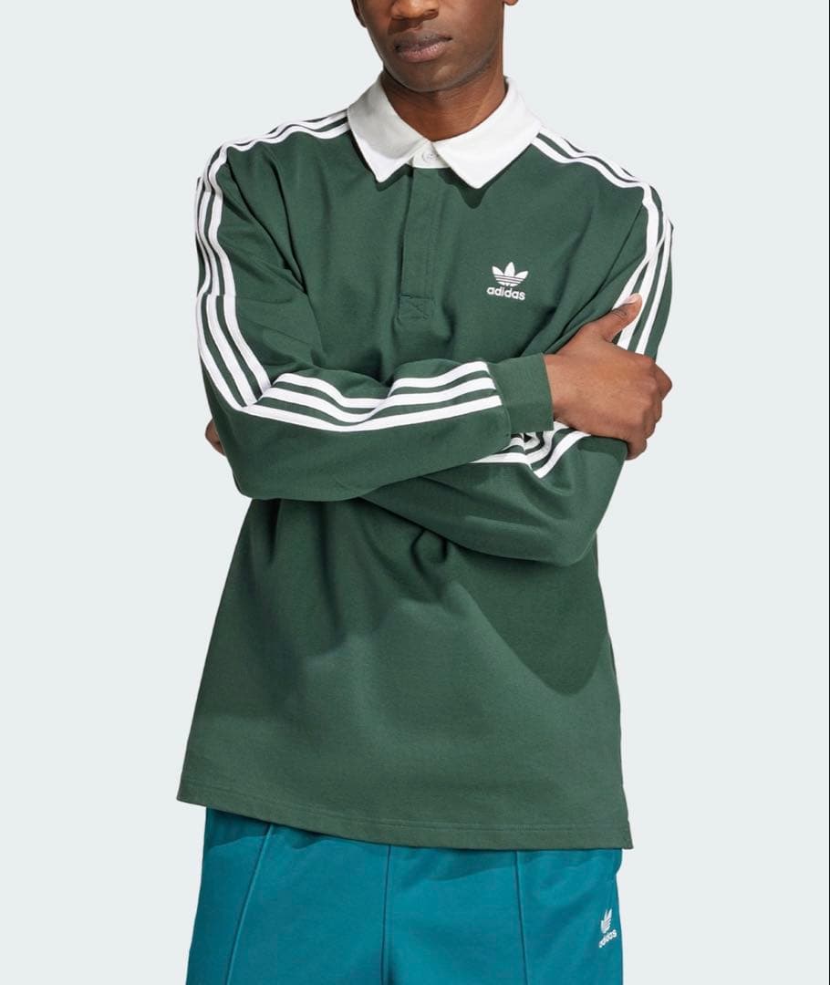 常田大希着用 アディダス アディカラー ラグビー ポロシャツ M
