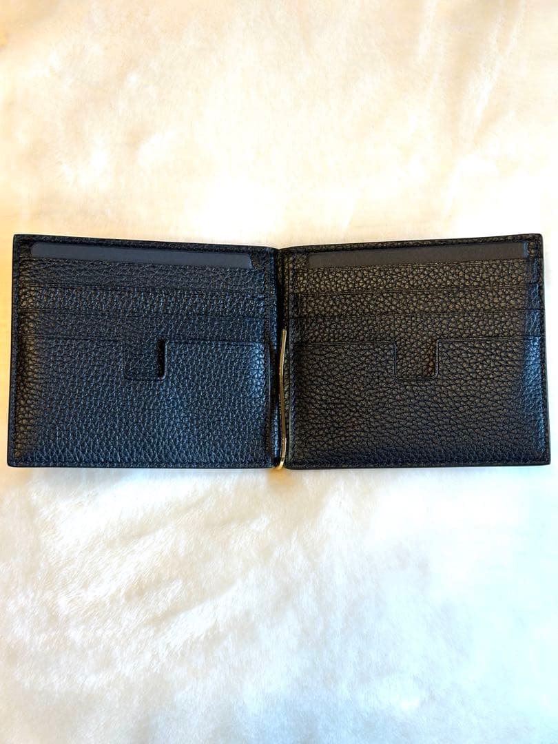 今月末出品終了 TOM FORDトムフォード　マネークリップ　二つ折り財布