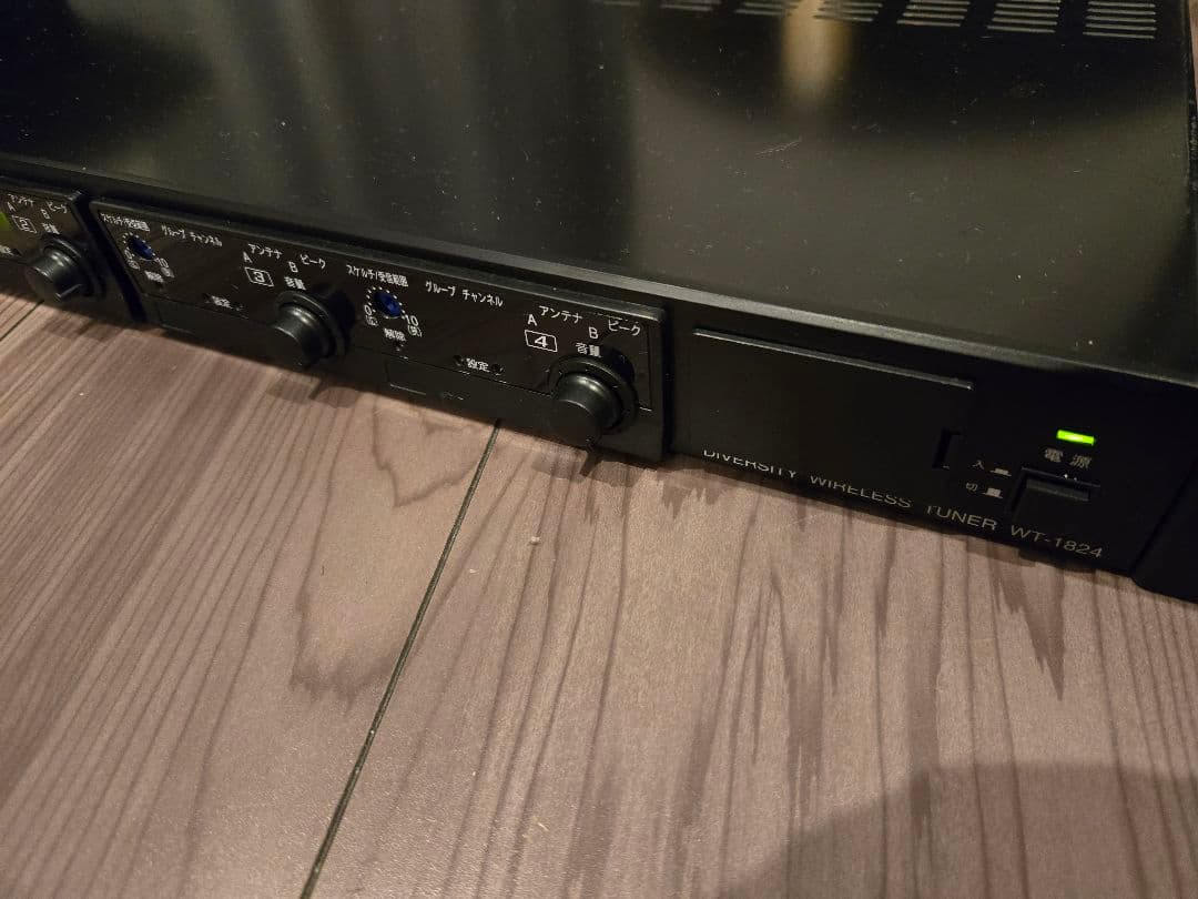 【TOA】トーアワイヤレスチューナーWT-1824受信機ダイバーシティ