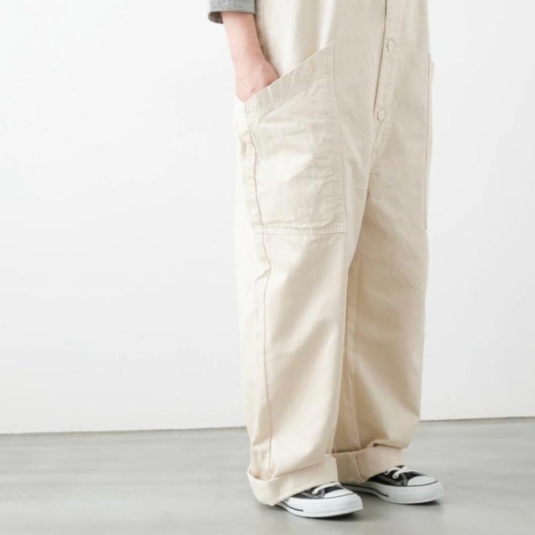 【新品】HARVESTY チノ クロス オーバーオール A12008