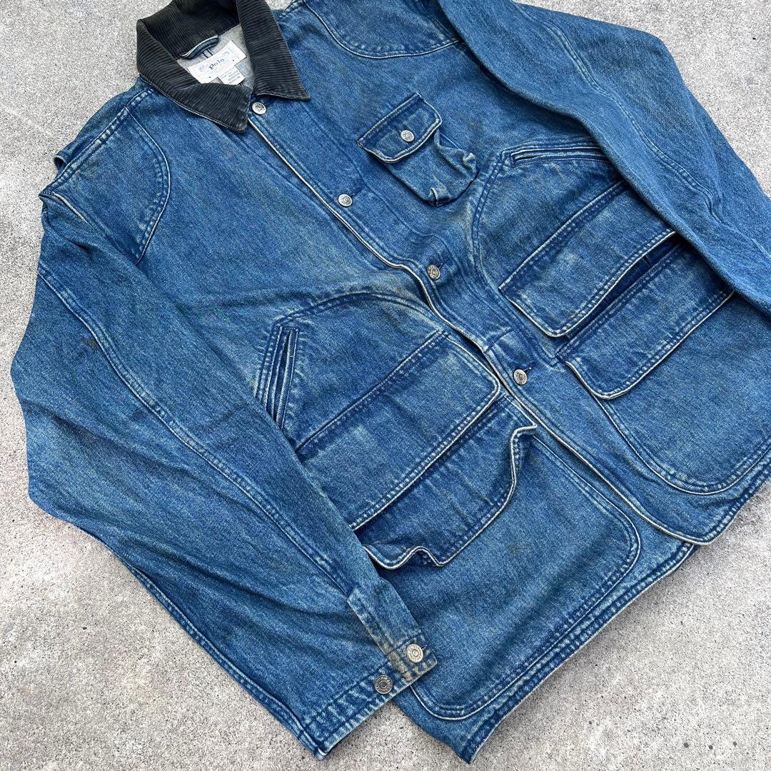 k*t様 80s ラルフローレン　デニム　カバーオール　ヴィンテージ　古着