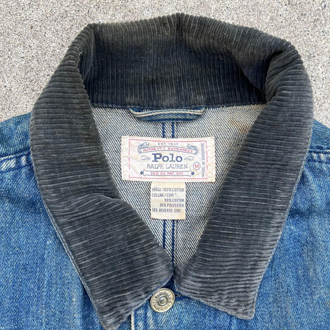 k*t様 80s ラルフローレン　デニム　カバーオール　ヴィンテージ　古着