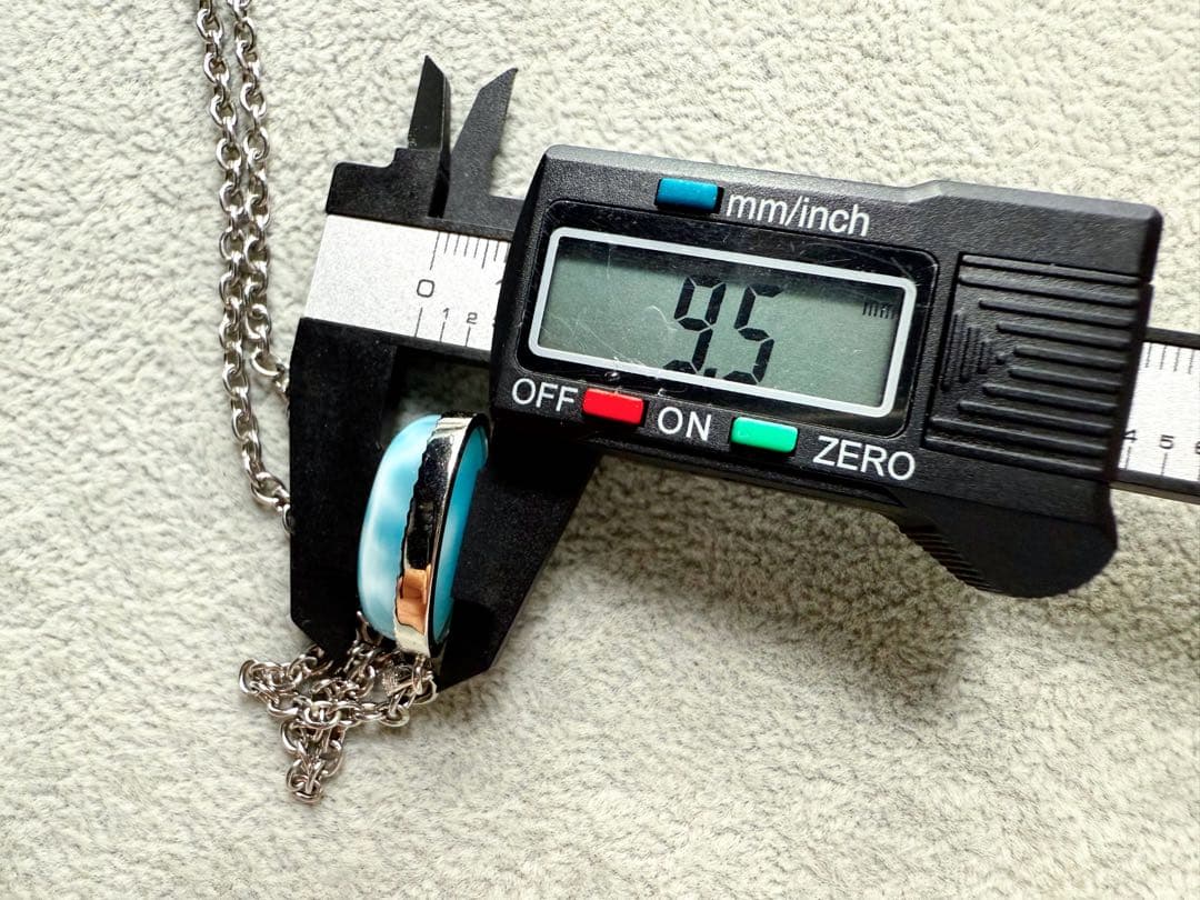 ※おもいで　【高品質•希少】ラリマーペンダントネックレスとブレスレットペア