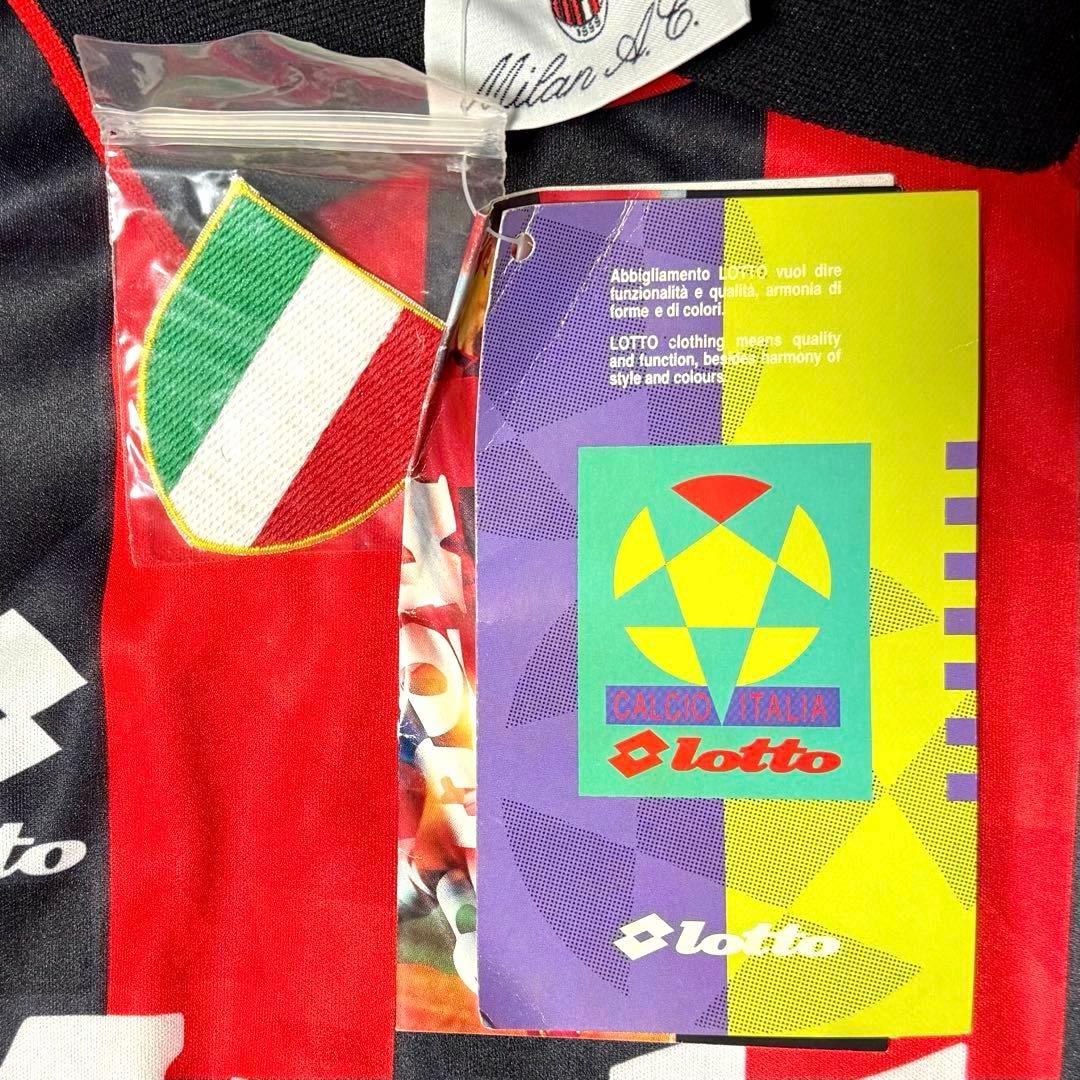 【新品/タグ付き】93/94 ACミラン ホームユニフォーム 【Lサイズ】長袖