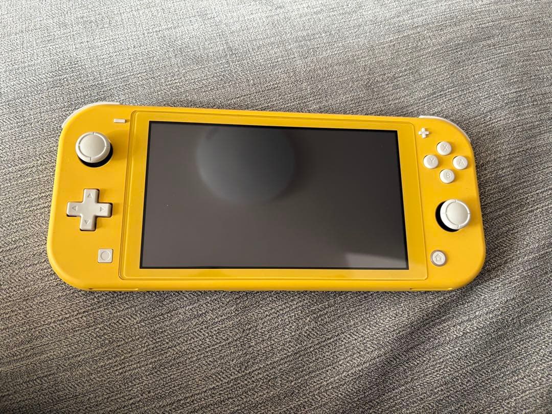 Nintendo Switch Lite イエロー 本体 ゲームソフト付き