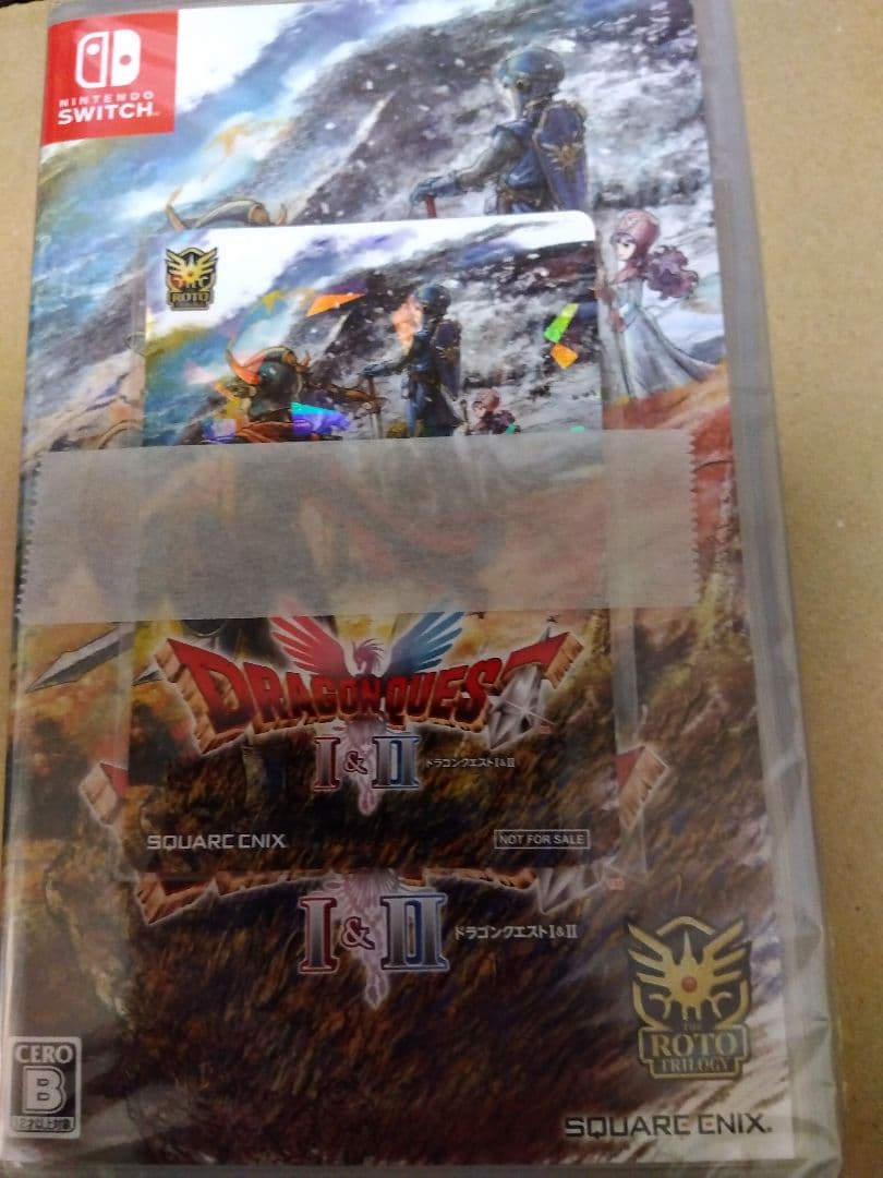 ドラゴンクエストI・II Nintendo Switch 特典キラカード付き