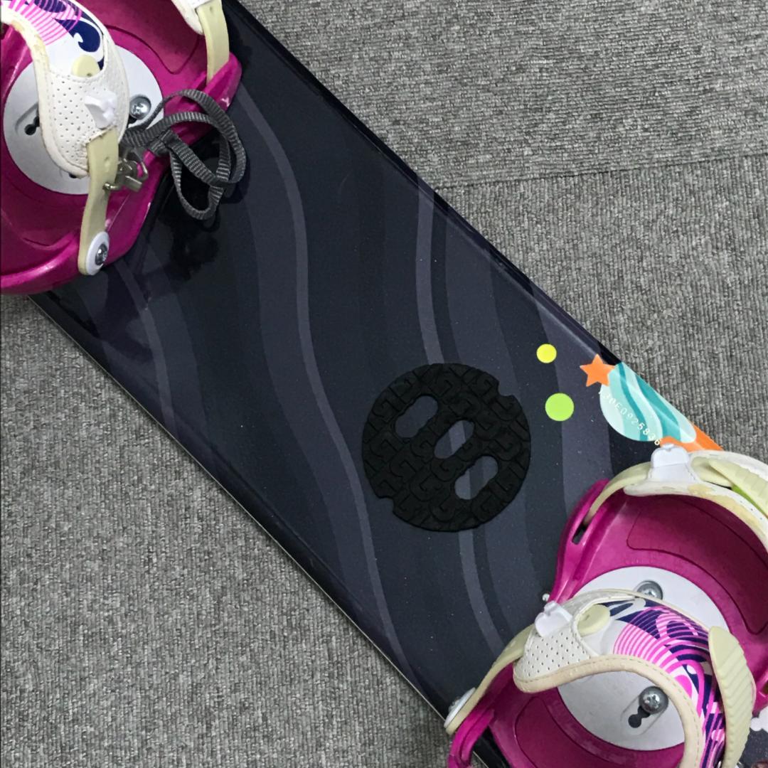 状態良■子供用■2点セット■WAX済■kissmark ボード ビンディング