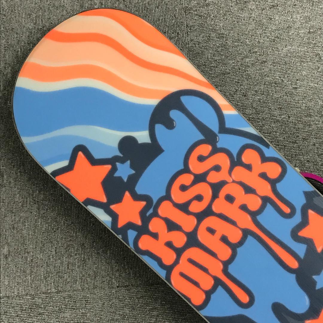状態良■子供用■2点セット■WAX済■kissmark ボード ビンディング