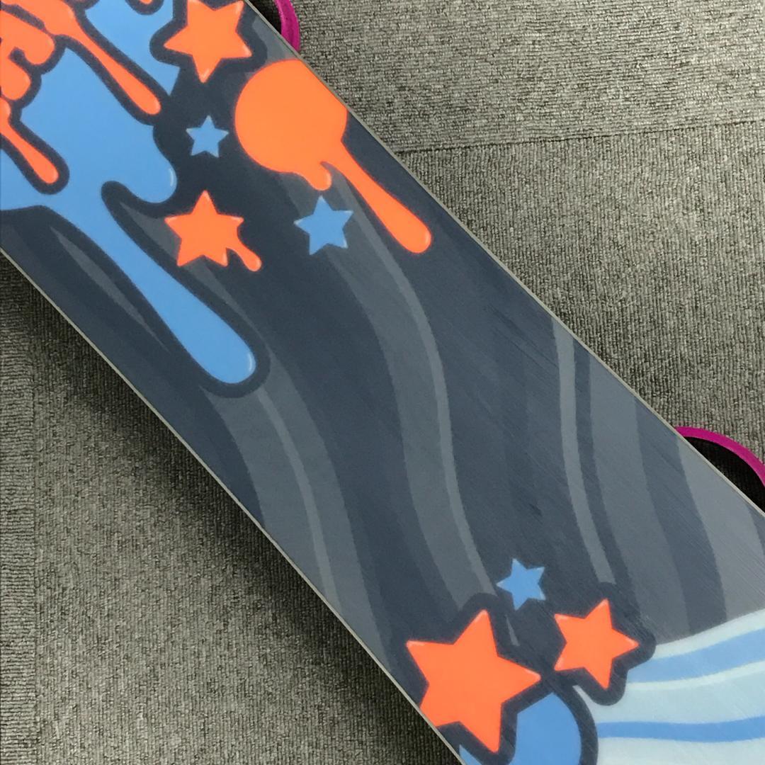 状態良■子供用■2点セット■WAX済■kissmark ボード ビンディング