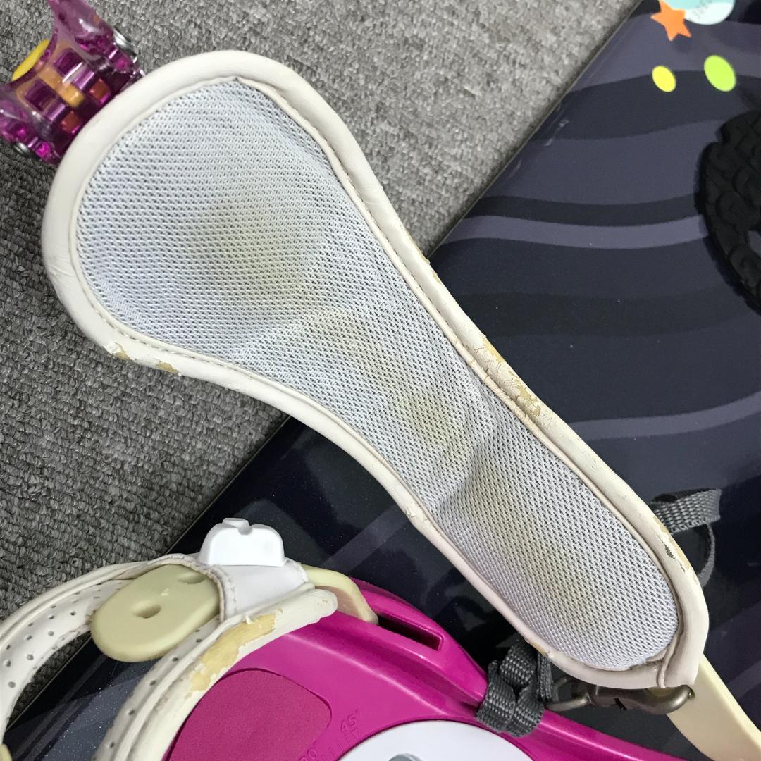 状態良■子供用■2点セット■WAX済■kissmark ボード ビンディング