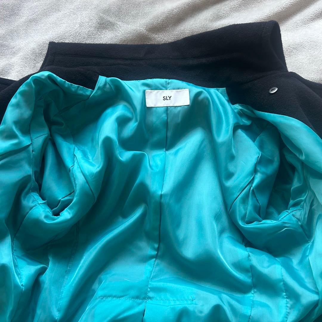 SLY スライ ベビドンコート サイズ2 (M) 安室奈美恵 タグ付き カシミヤ