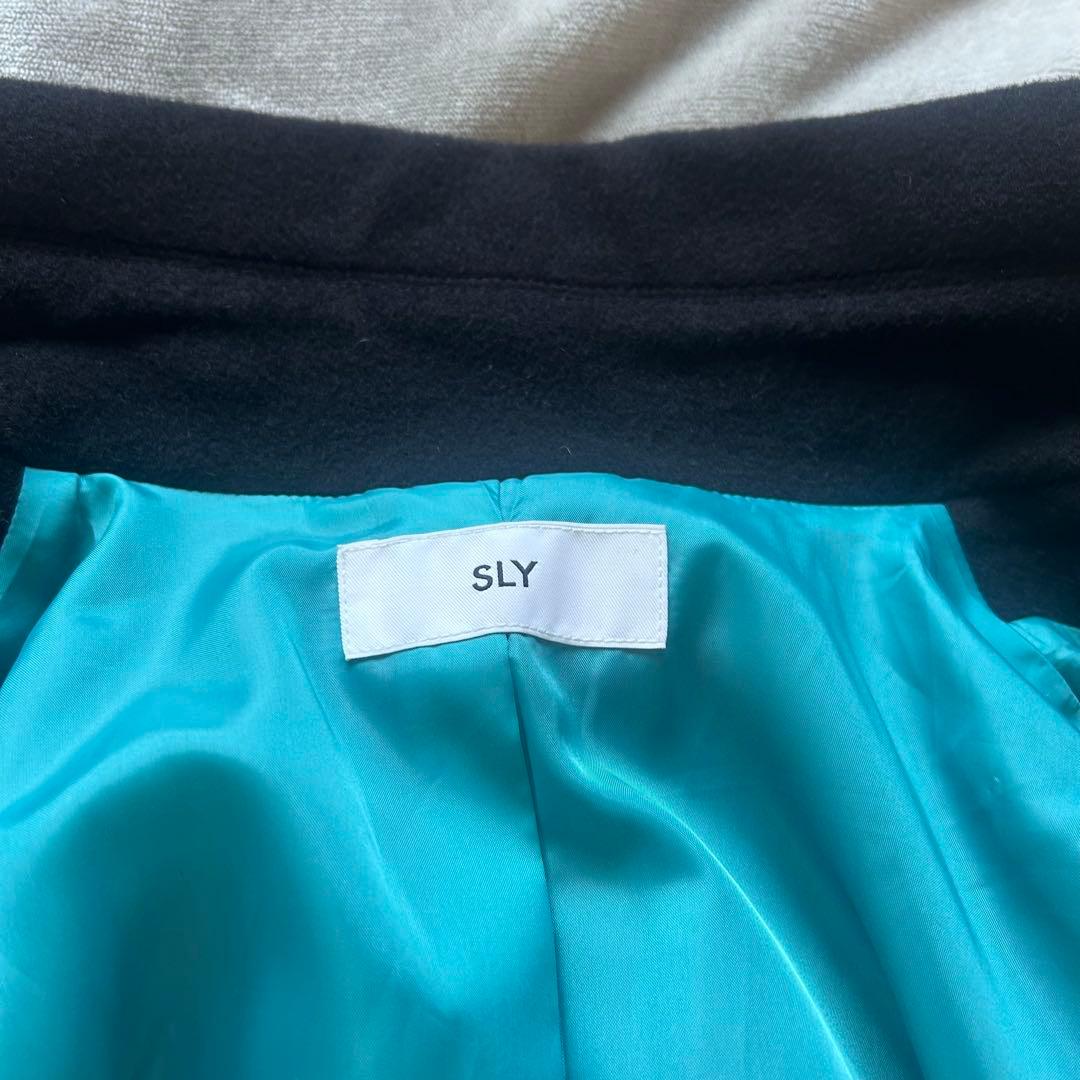 SLY スライ ベビドンコート サイズ2 (M) 安室奈美恵 タグ付き カシミヤ