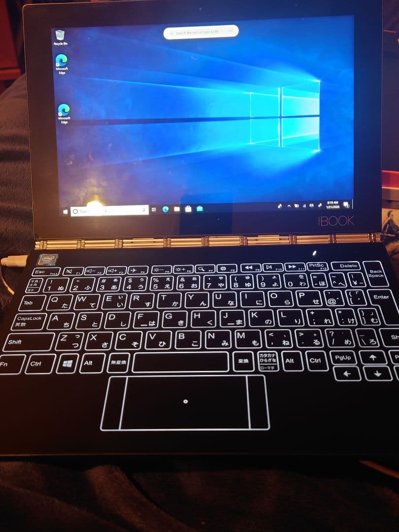 Lenovo Yoga Book（ヨガブック）純正箱・動作確認済み