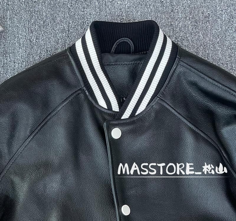 美品 スタジャン ストリートファッション牛革 中綿レザージャケット S-6XL