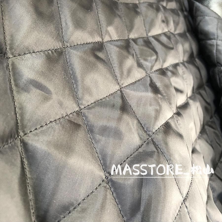 美品 スタジャン ストリートファッション牛革 中綿レザージャケット S-6XL