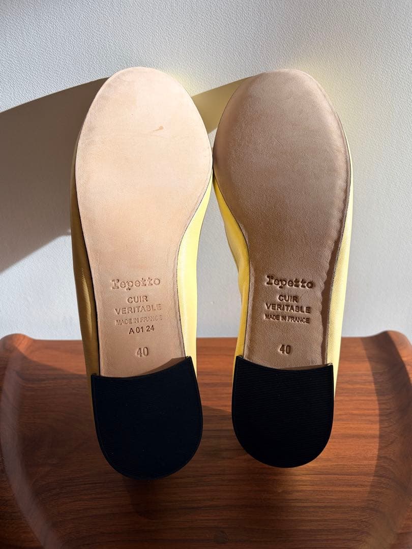 Repetto レペット Cendrillon レモンイエロー