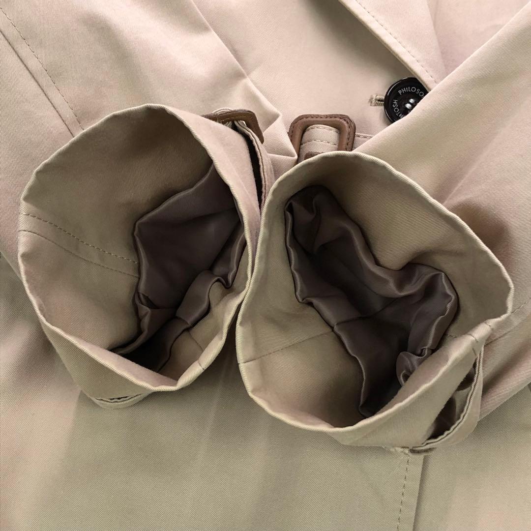 美品⭐マッキントッシュフィロソフィー トレンチコート ロング ライナー M