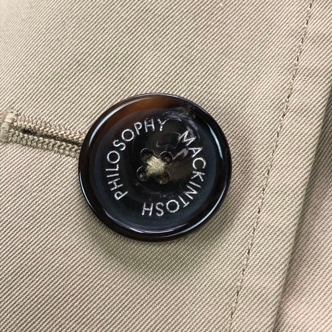 美品⭐マッキントッシュフィロソフィー トレンチコート ロング ライナー M