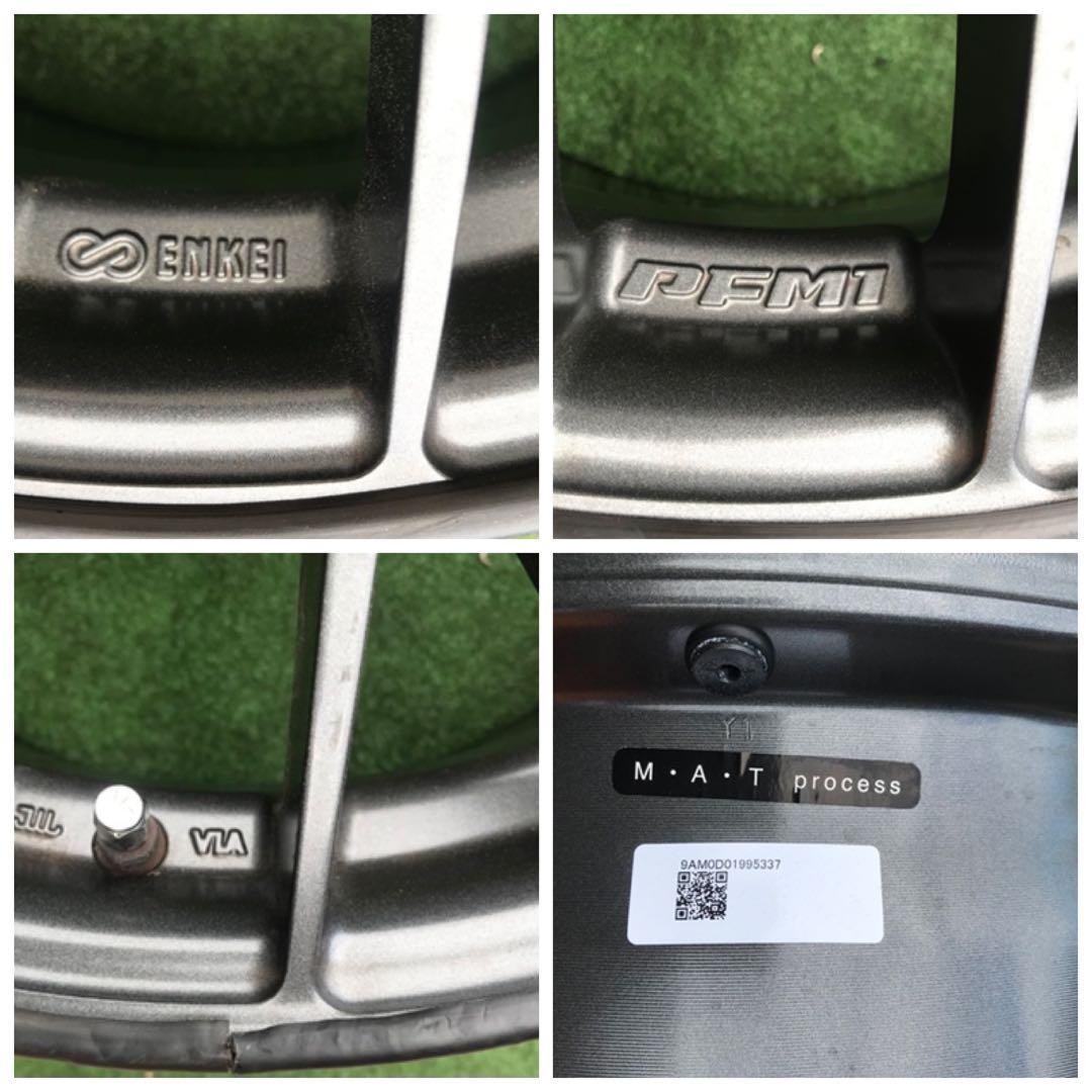 ENKEI PFM1、 M.A.T. Process 17インチアルミホイール