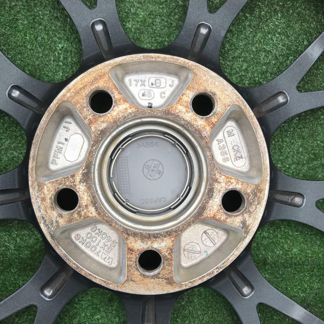 ENKEI PFM1、 M.A.T. Process 17インチアルミホイール