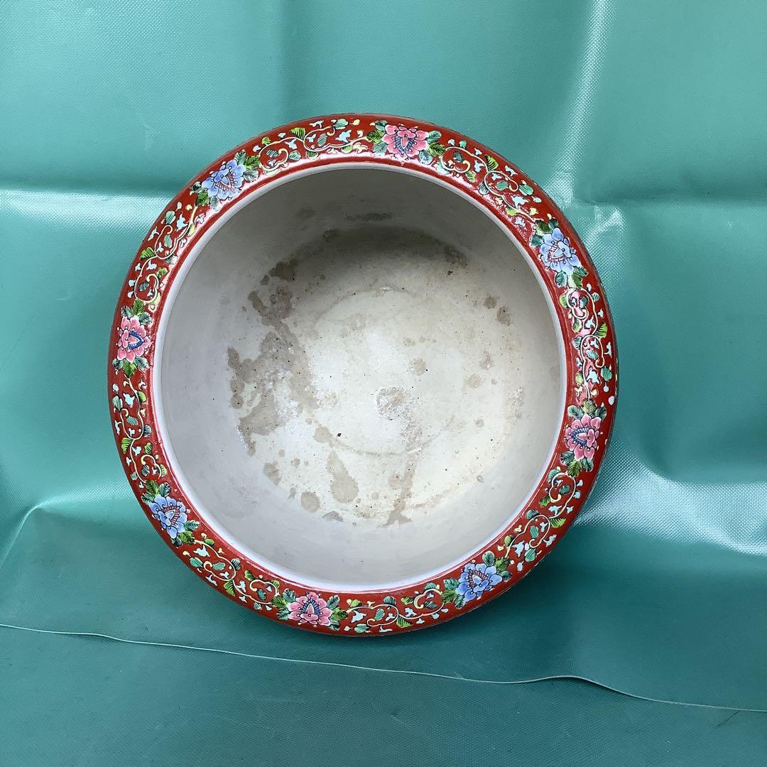 カラフルな火鉢、 7-090