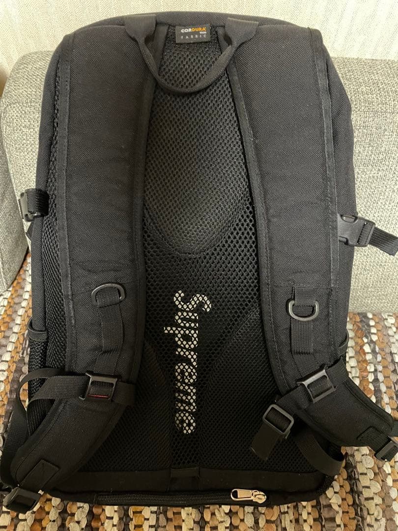 シュプリーム supreme バックパック ブラック