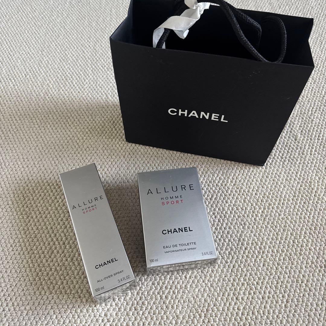 未開封3点セットCHANEL ALLURE HOMME SPORT