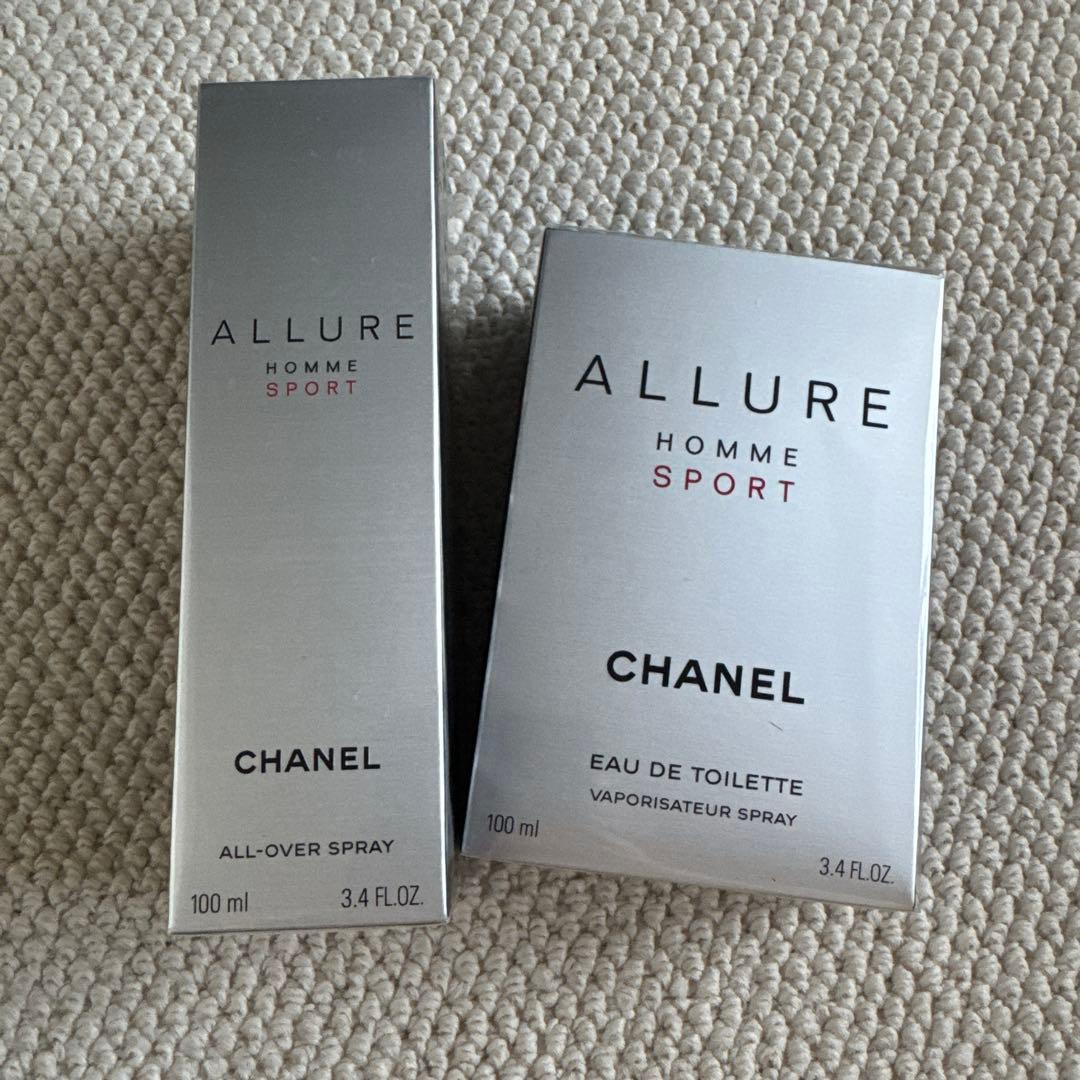 未開封3点セットCHANEL ALLURE HOMME SPORT