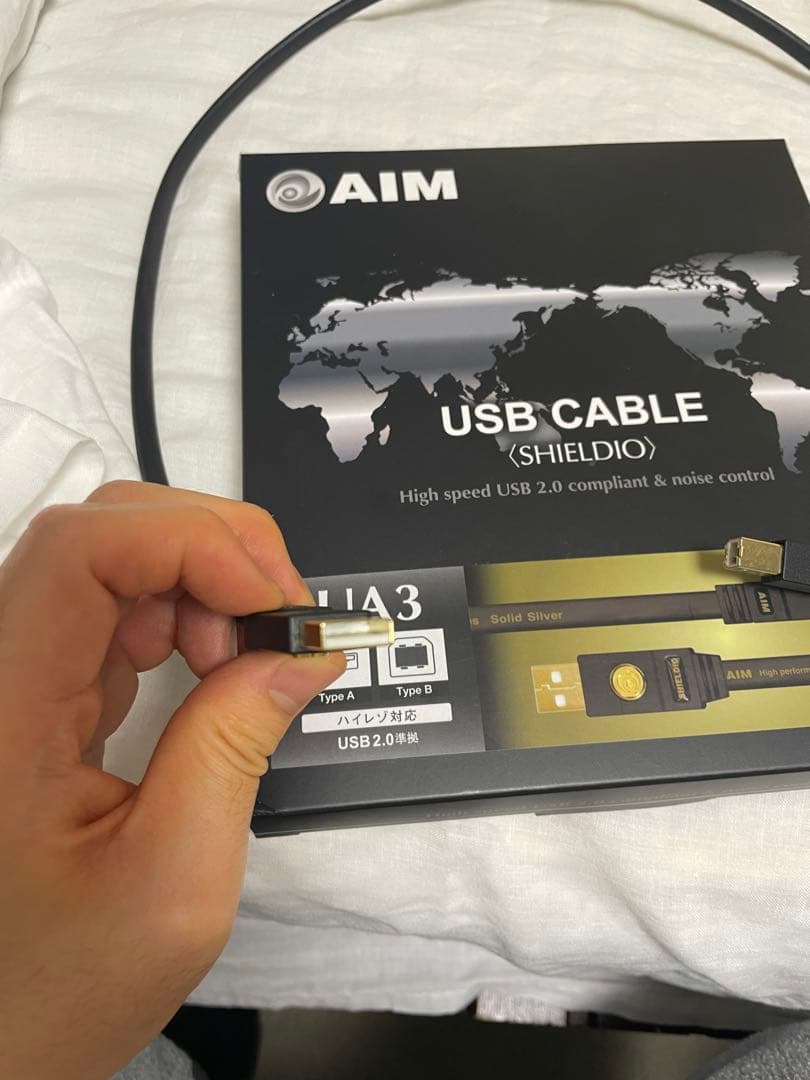 エイム電子AIM UA3 オーディオUSBケーブル 1m