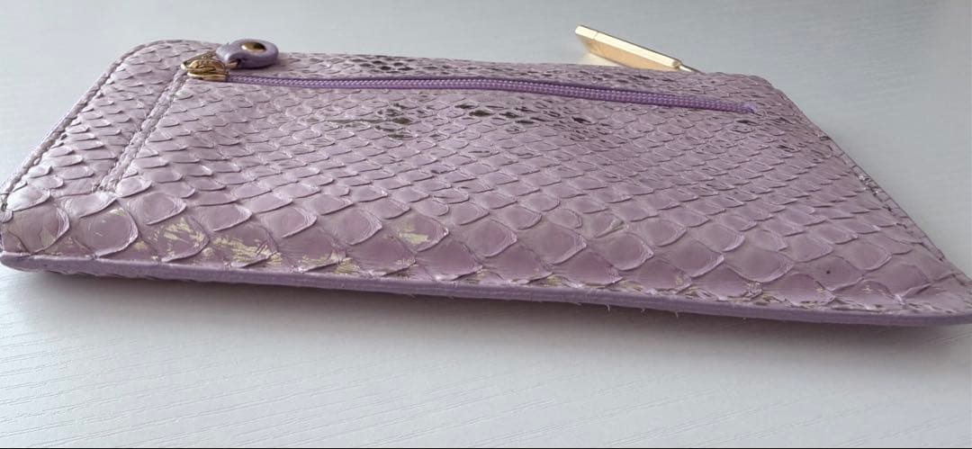 ATAO 長財布 ラベンダー　slimo(スリモ)パイソンリュクス　2022限定
