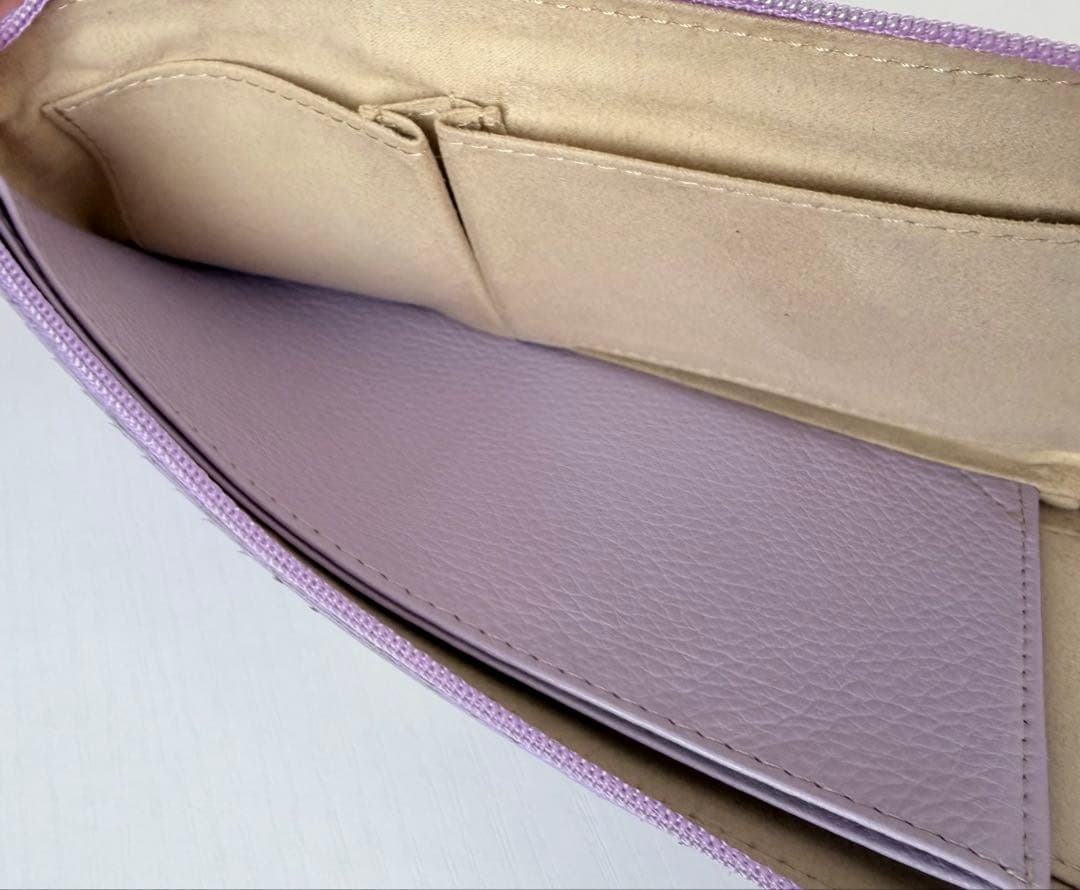 ATAO 長財布 ラベンダー　slimo(スリモ)パイソンリュクス　2022限定