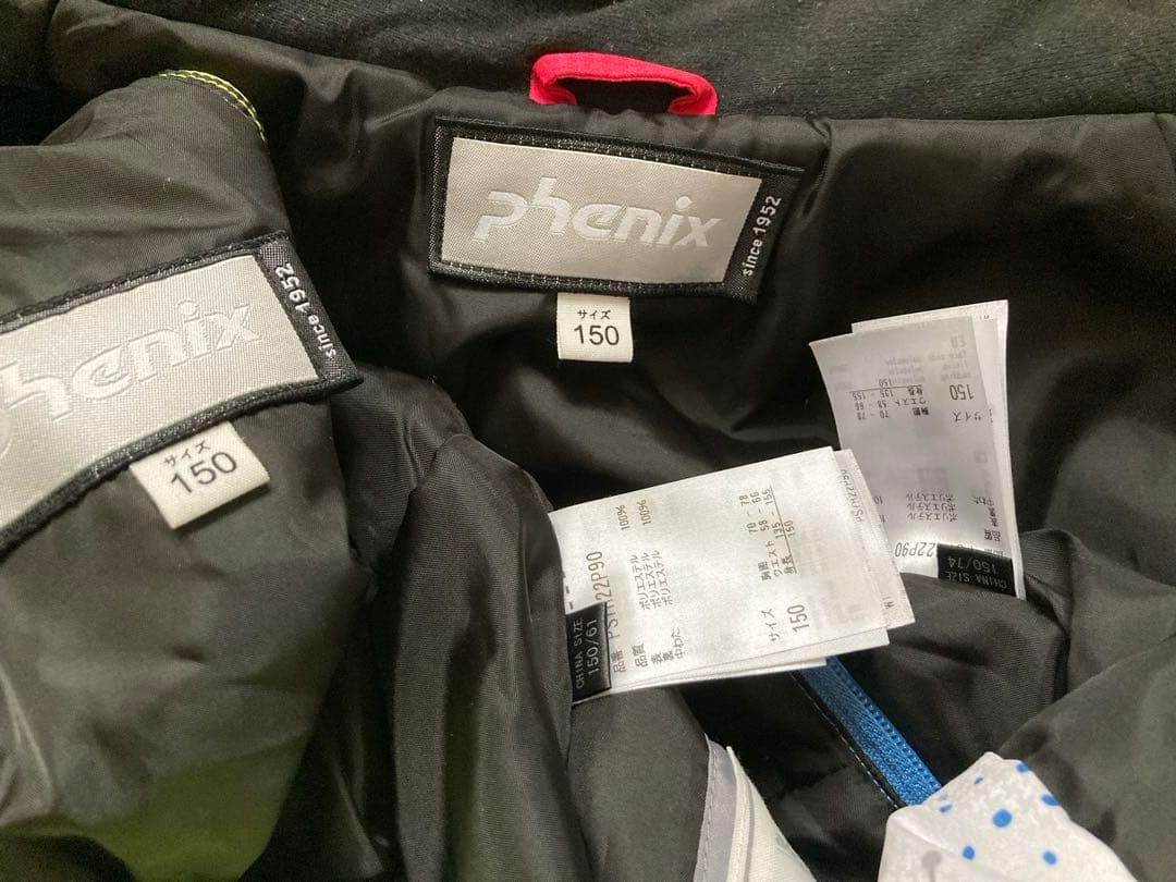 美品phenix ‼️✳️フェニックス スキーウェア‼️✳️150㎝◼️調節可能スノボード
