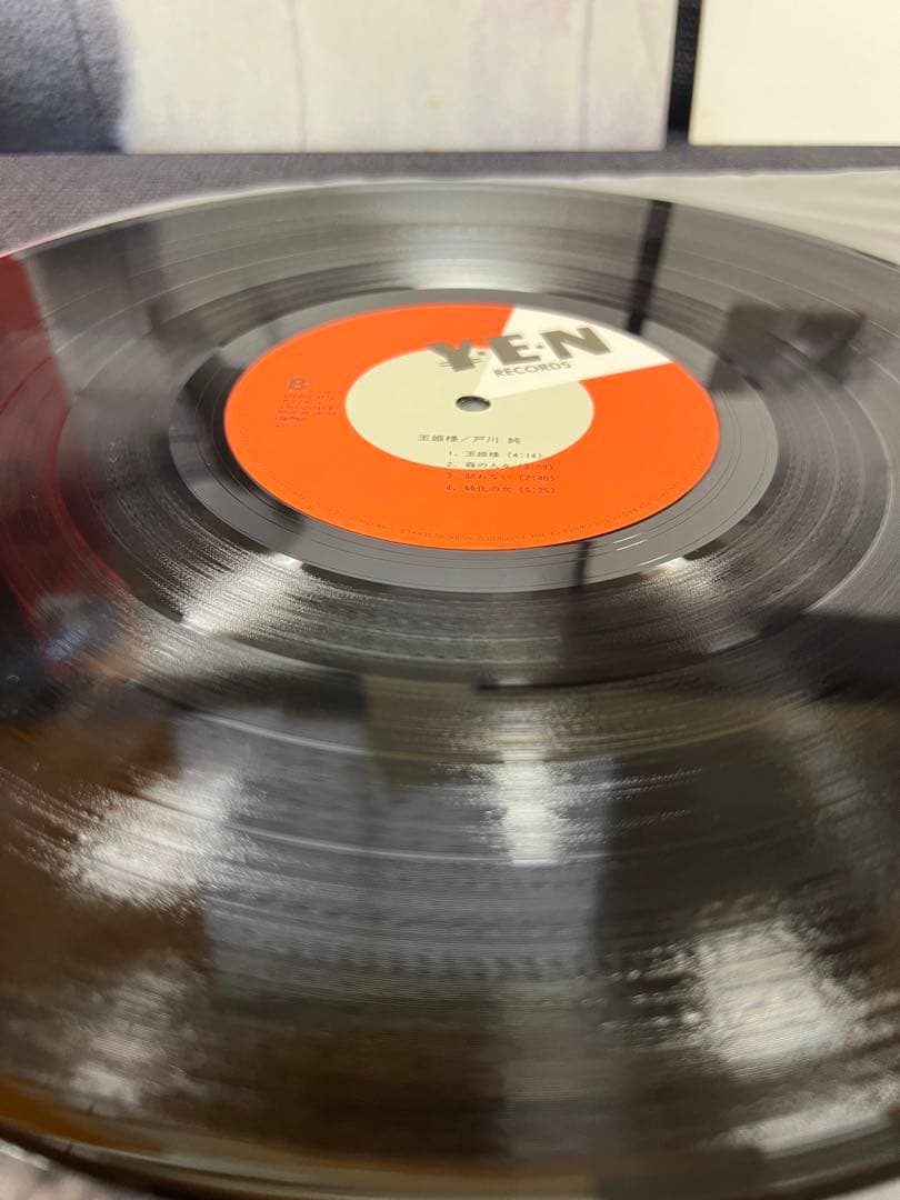 Jun Togawa Tamahimesama LP 邦楽レコード　OBI