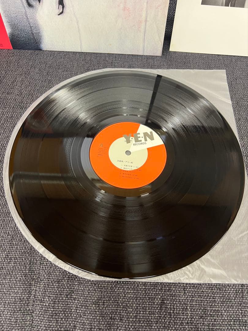 Jun Togawa Tamahimesama LP 邦楽レコード　OBI