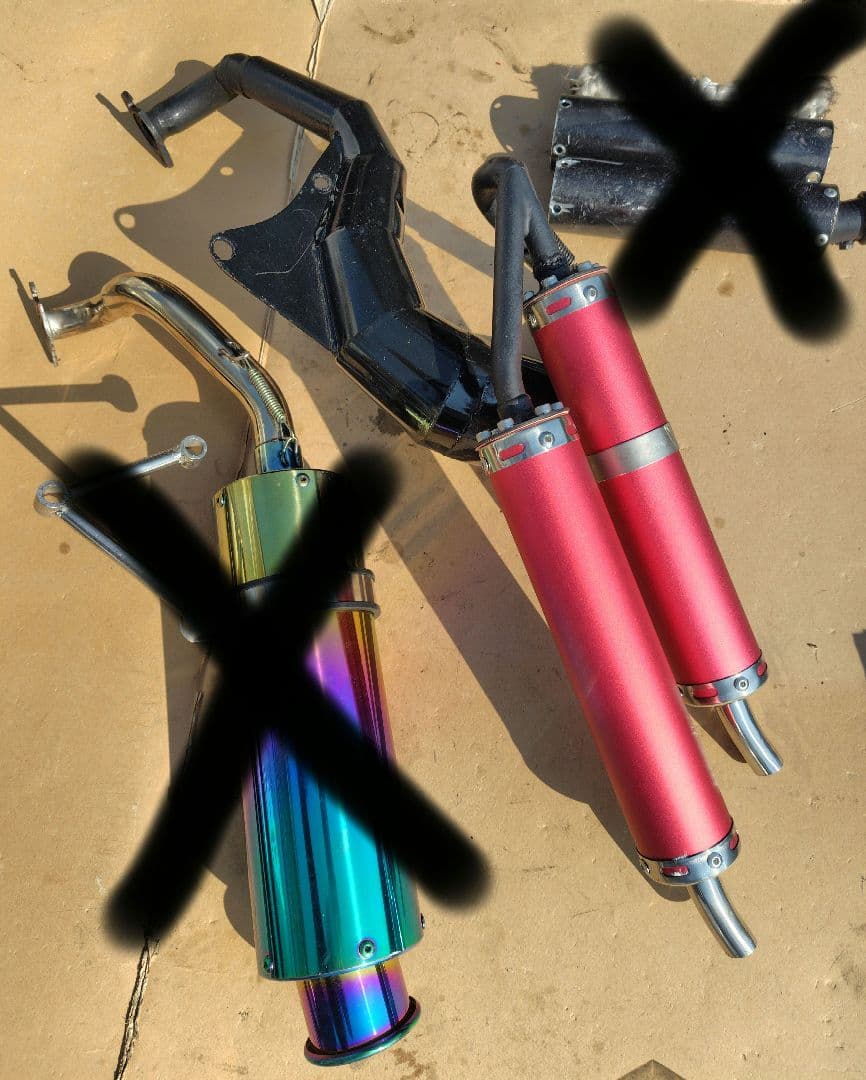 ジョグ　チャンバー　マフラー