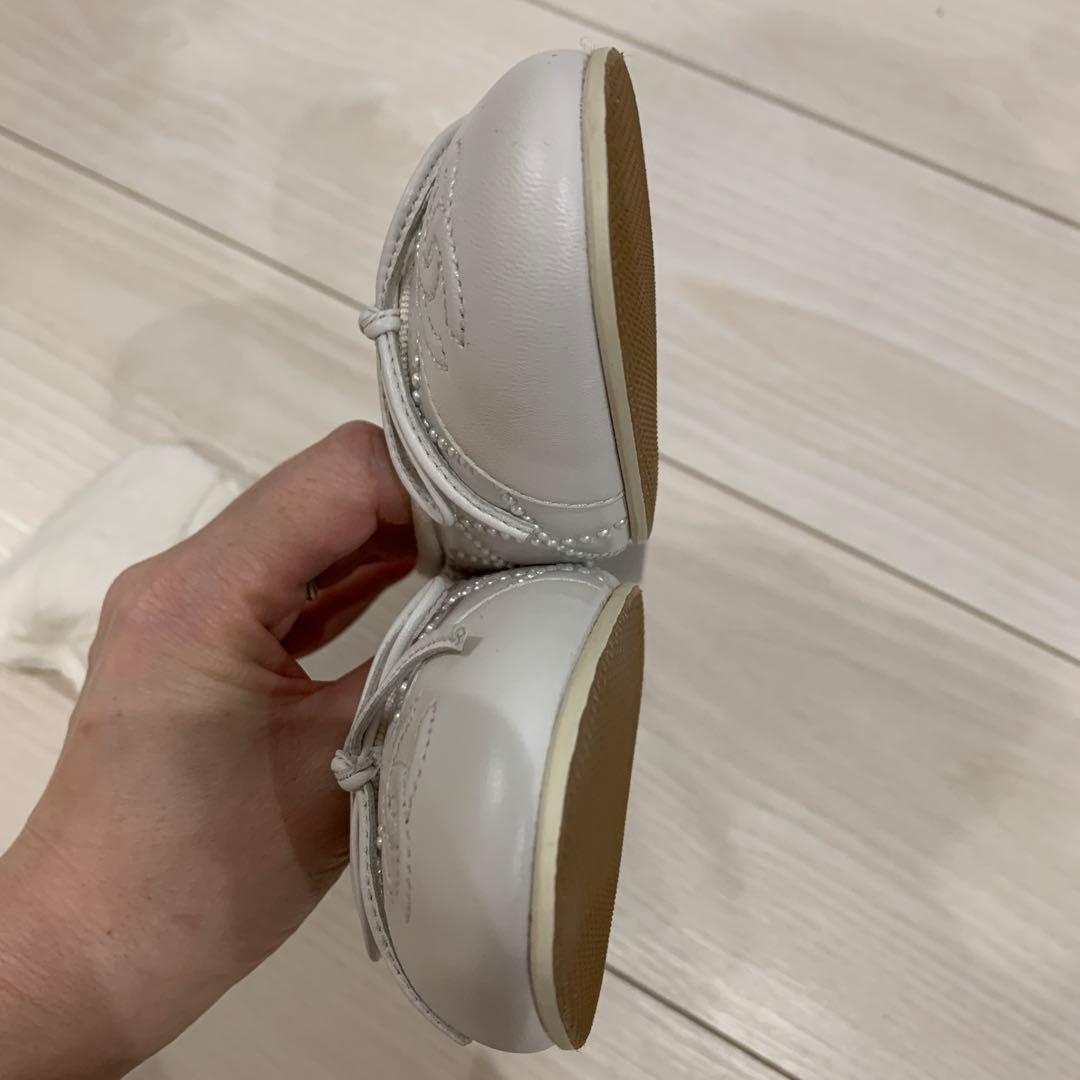 B*E様 CHANEL バレエシューズ ホワイト 34半　新品