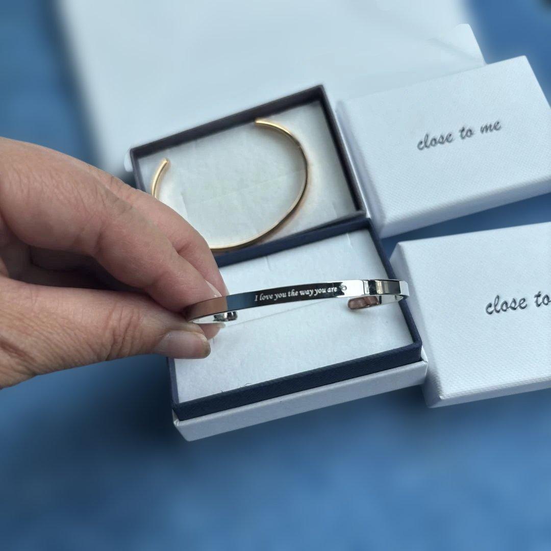 新品未使用★close to me ゴールドバングルペアバングル2点セット