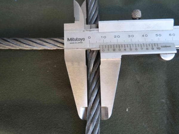 ワイヤーもっこ　モッコ　2,000×2,000　ヘビ口　業務用