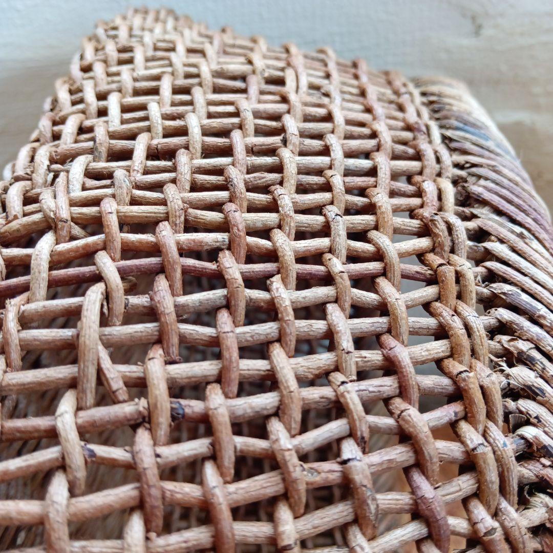 あけび蔓　パン・果物籠